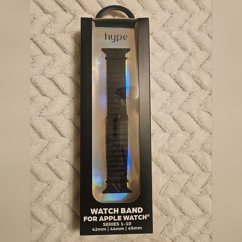 NWT Black Watch Band for Apple Watch